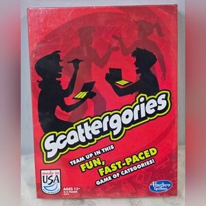 SCATTERGORIES Game 2013 Hasbro -- For Ages 13 & Up & 2-4 Teams -- New Sealed